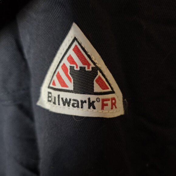 Bulwark FR Men’s Flame Resistant Jacket 4XL Comfortouch Workwear Welding, Fire - Picture 3 of 7